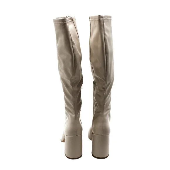 Madden Girl Women White Boots - Picture 7 of 7